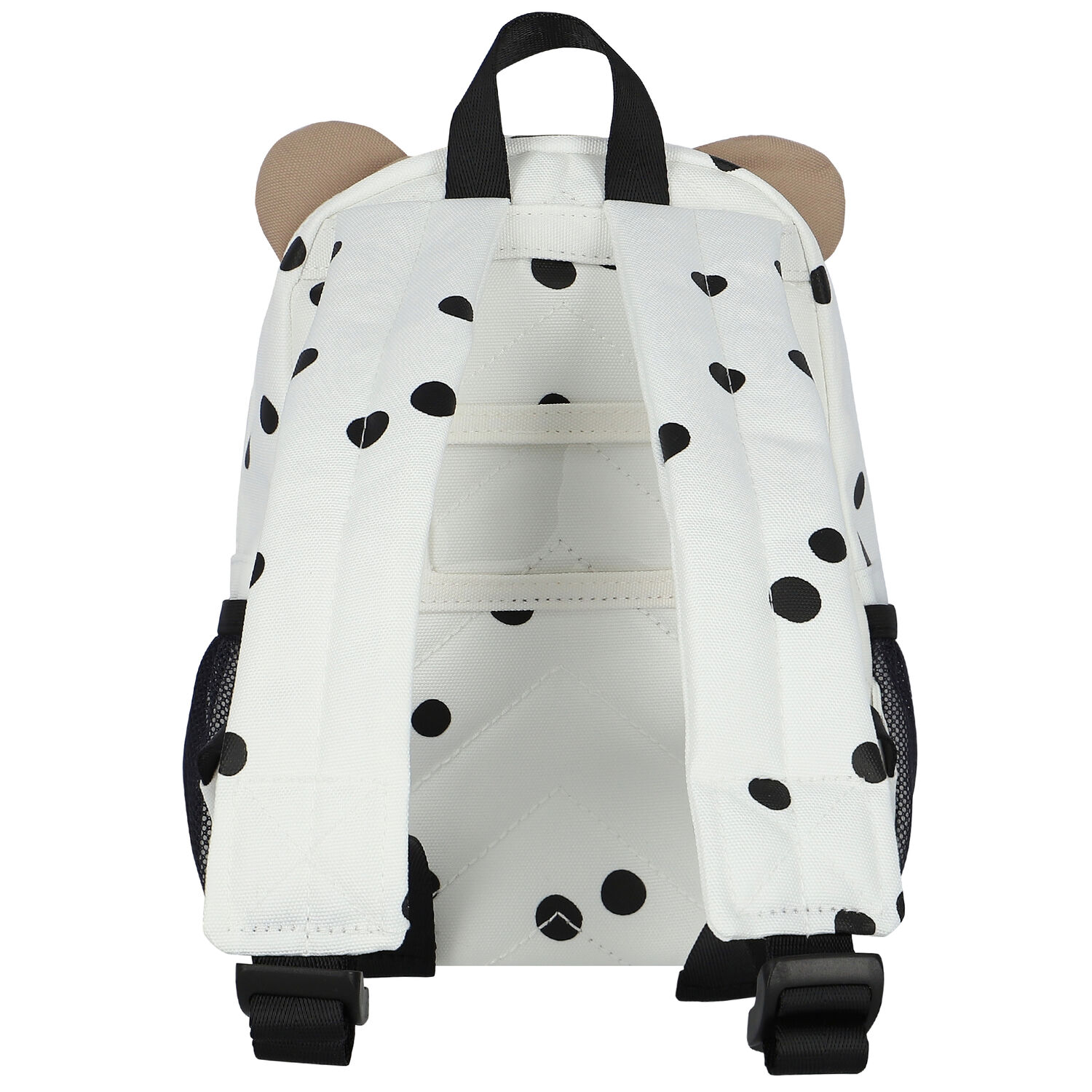 Ivory & Beige Bear Backpack, 3, hi-res image number null